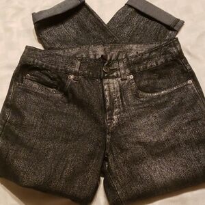 Sykes the Limit Silver Over Blue Wash Jeans 4 NWOT